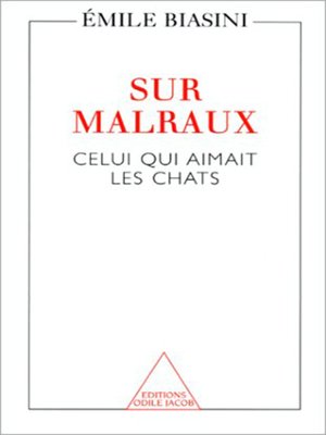 cover image of Sur Malraux